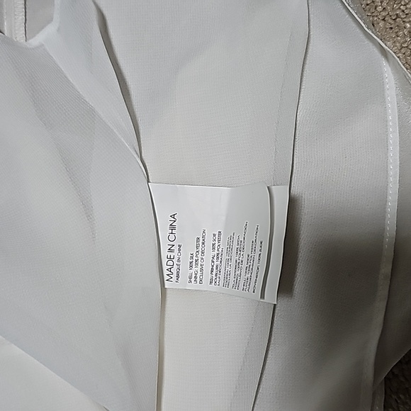 Club Monaco trim silk cami top - Picture 3 of 4